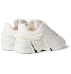 Raf Simons - Antei Rubber-Trimmed Leather Sneakers - White