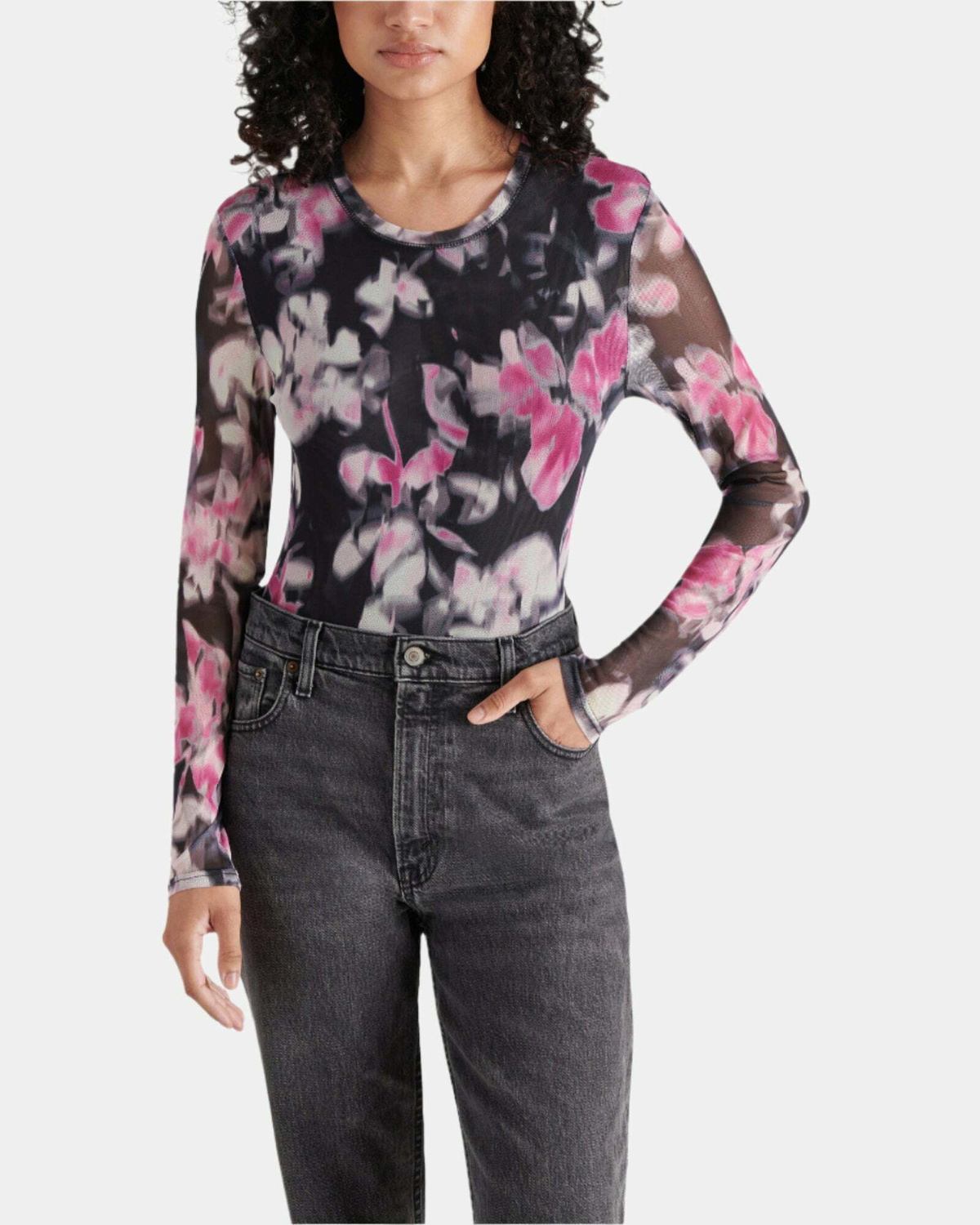 Steve Madden Azure Bodysuit in Black
