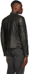 Belstaff Black Leather Outlaw 2.0 Jacket