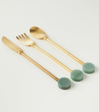 Natalia Criado Gold-plated cutlery set
