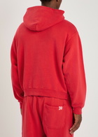 Cherry Los Angeles Hollywood Hooded Cotton Sweatshirt Red