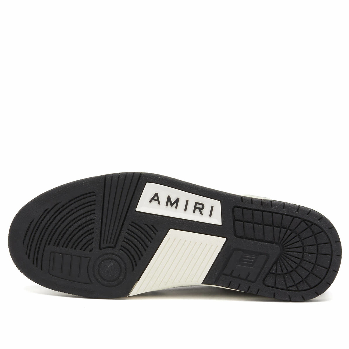 スニーカー AMIRI Woman Sneakers Black AWFOSR1034 BLACK WHITE AMIRI Women's Skel Top Low Sneakers in Black/White Amiri