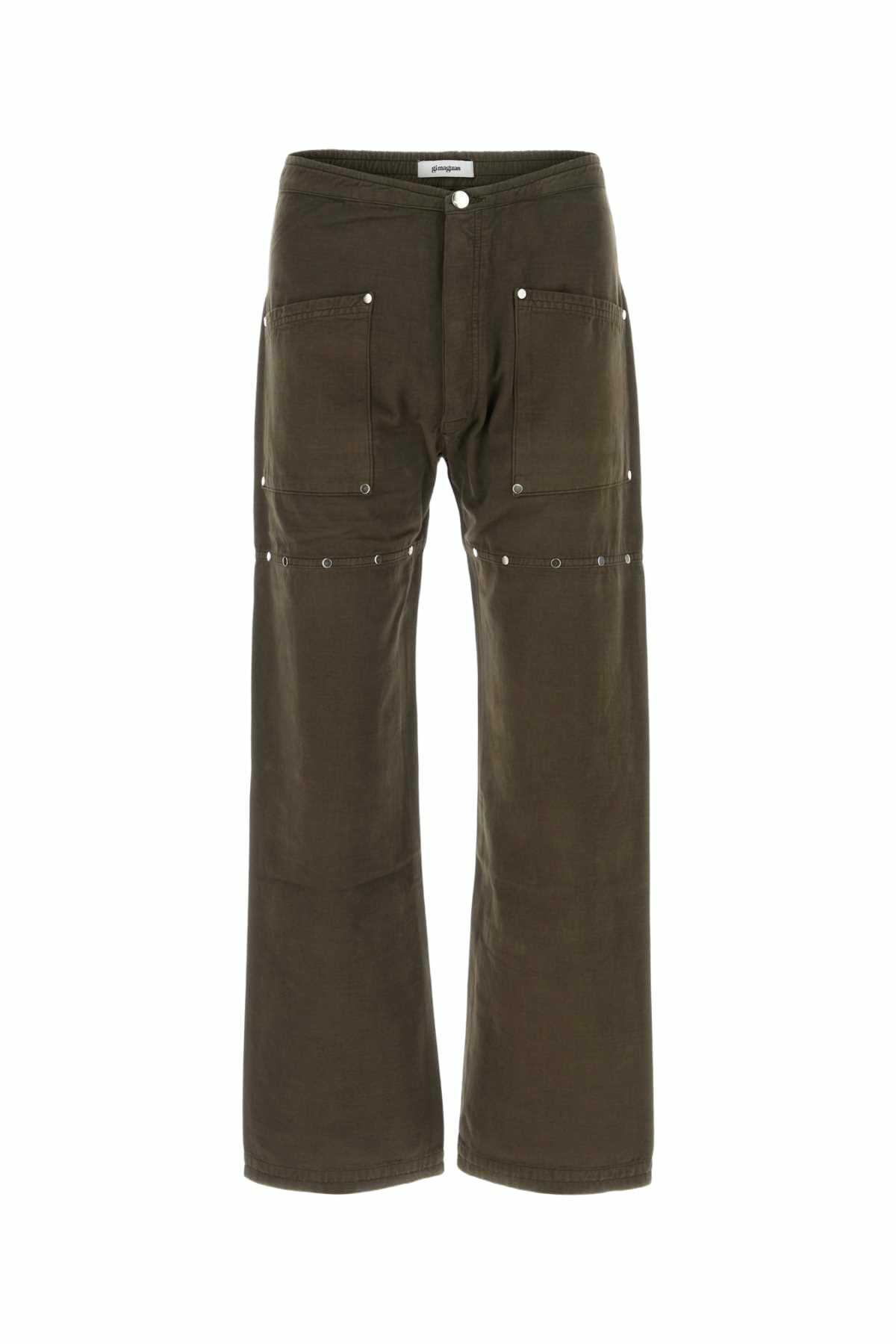 Gimaguas Olive Green Cotton Jacob Pant Gimaguas