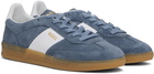 BOSS Blue Suede Sneakers