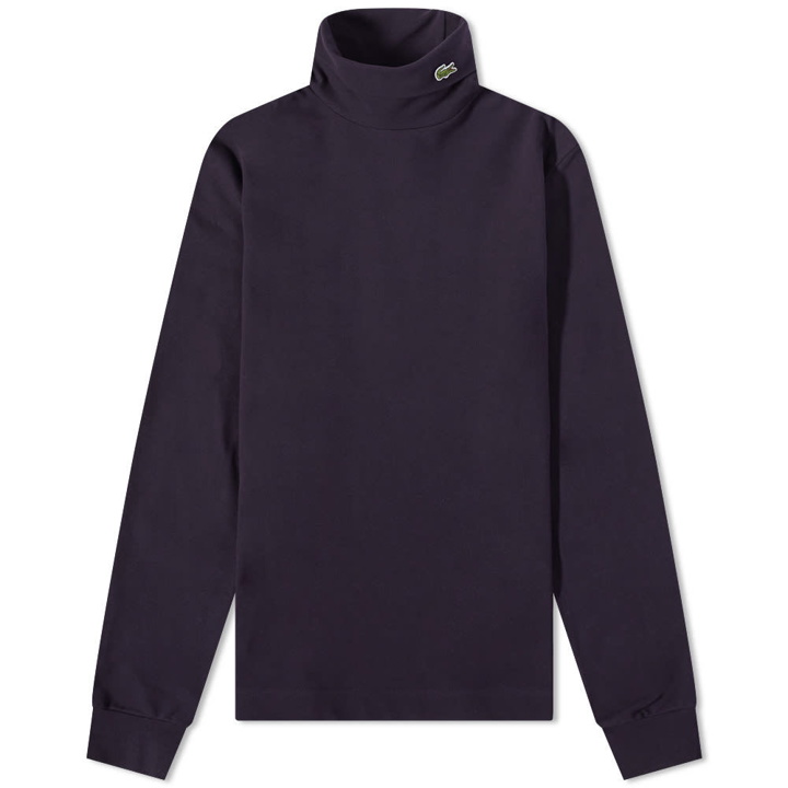 Photo: Lacoste Long Sleeve Pique Roll Neck