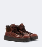 Bogner Antwerp quilted leather lace-up boots