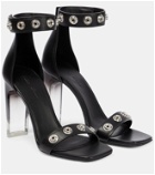 Rick Owens - Snaps leather sandals