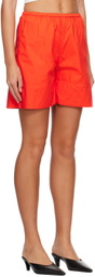 by Malene Birger Orange Siona Shorts