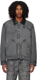 Diesel Black J-Chart Denim Jacket