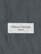 Officine Générale - Unstructured TENCEL Lyocell, Linen and Cotton-Blend Blazer - Gray