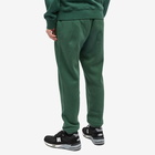 Maison Kitsuné Men's Tonal Fox Head Patch Comfort Jog Pants in Bottle Green