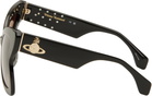 Vivienne Westwood Black Athalia Sunglasses
