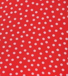 See By Chloe - Polka-dot crêpe midi dress