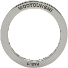 Wooyoungmi SSENSE Exclusive Silver Treasure Cushion Ring