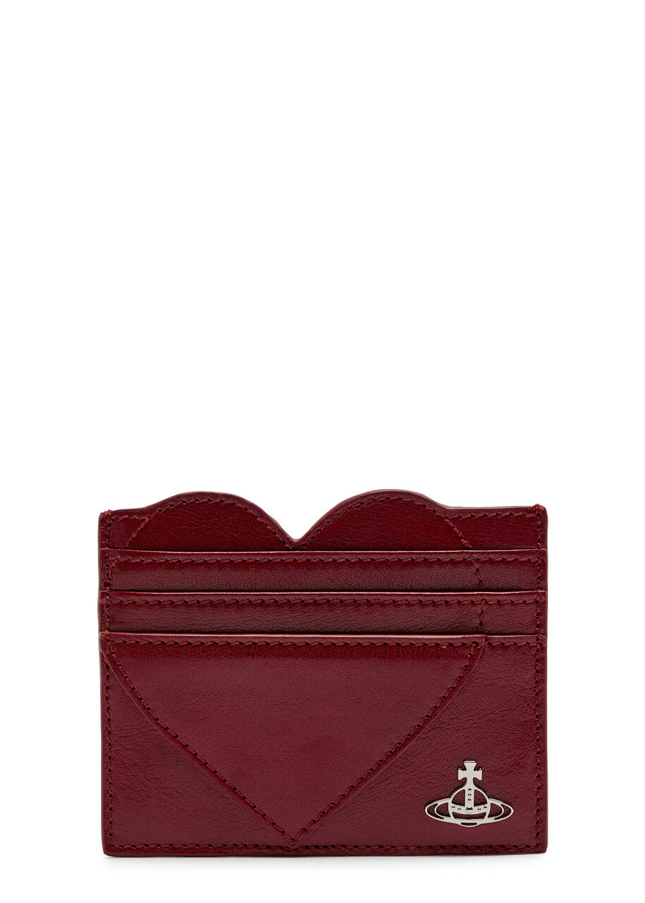 VIVIENNE WESTWOOD - Logo Leather Credit Card Case Vivienne