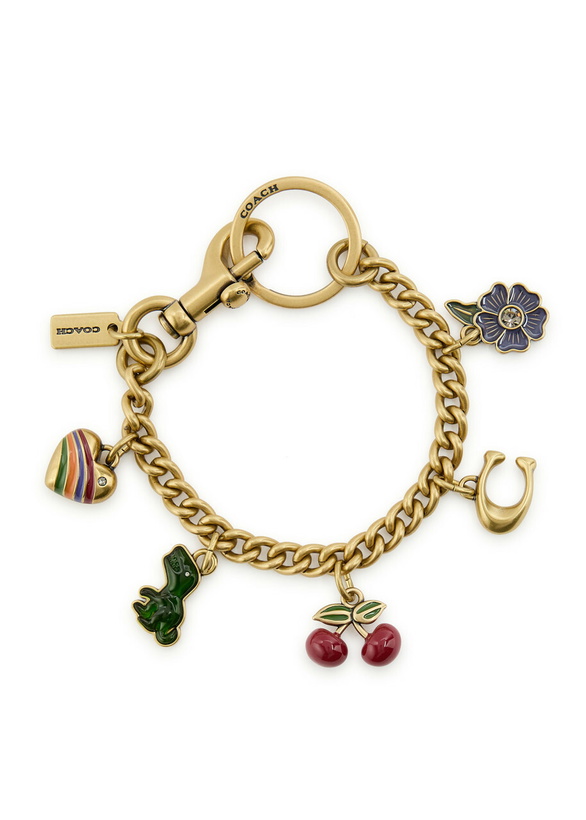 Photo: Coach Motif Chain bag Charm - Multicoloured - One Size