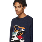 Kenzo Navy Big Tiger Sweater