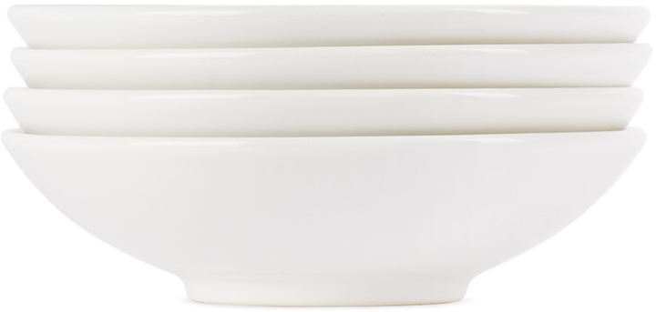 Photo: Jars Céramistes White Tourron Deep Soup Plate Set, 4 pcs