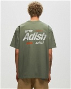 Adish Kora Logo Short Sleeve Tee Green - Mens - Shortsleeves