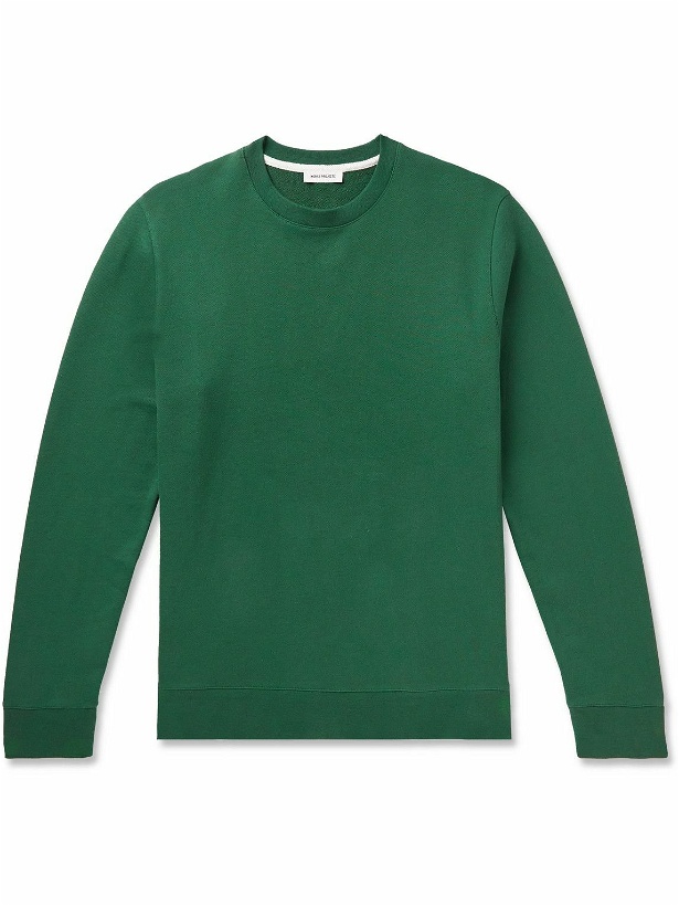Photo: Norse Projects - Vagn Organic Cotton-Jersey Sweatshirt - Green