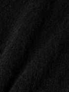 SAINT LAURENT - Slim-Fit Mohair-Blend Sweater - Black