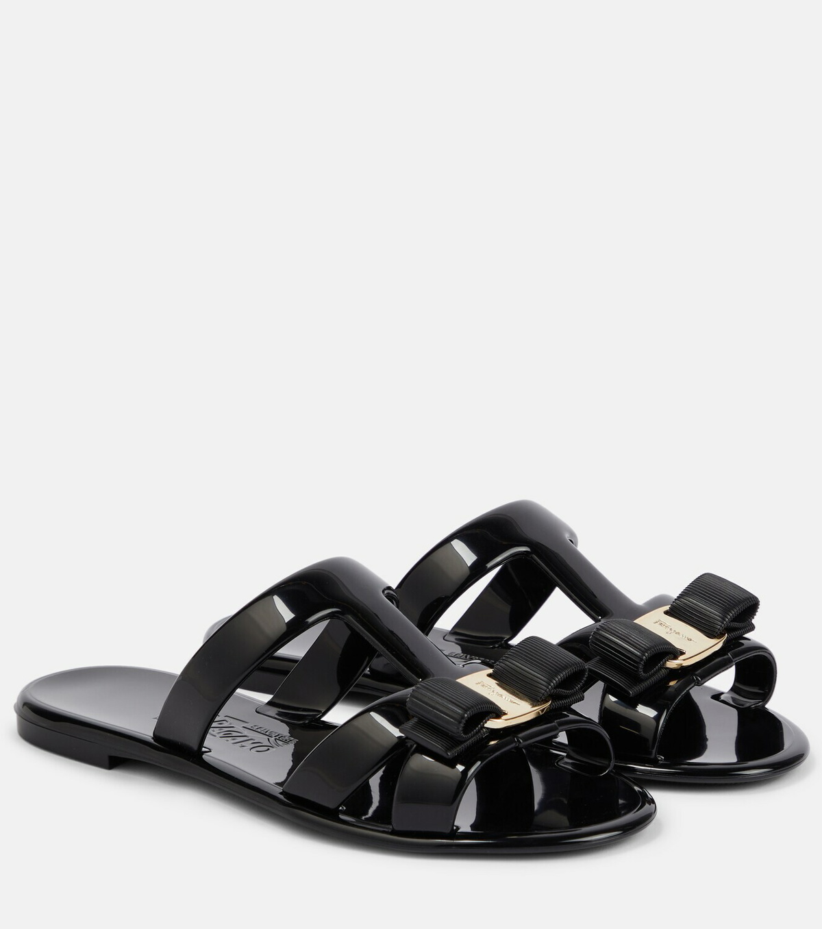 Ferragamo pool slides on sale sale