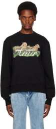 AMIRI Black Cheetah Sweatshirt
