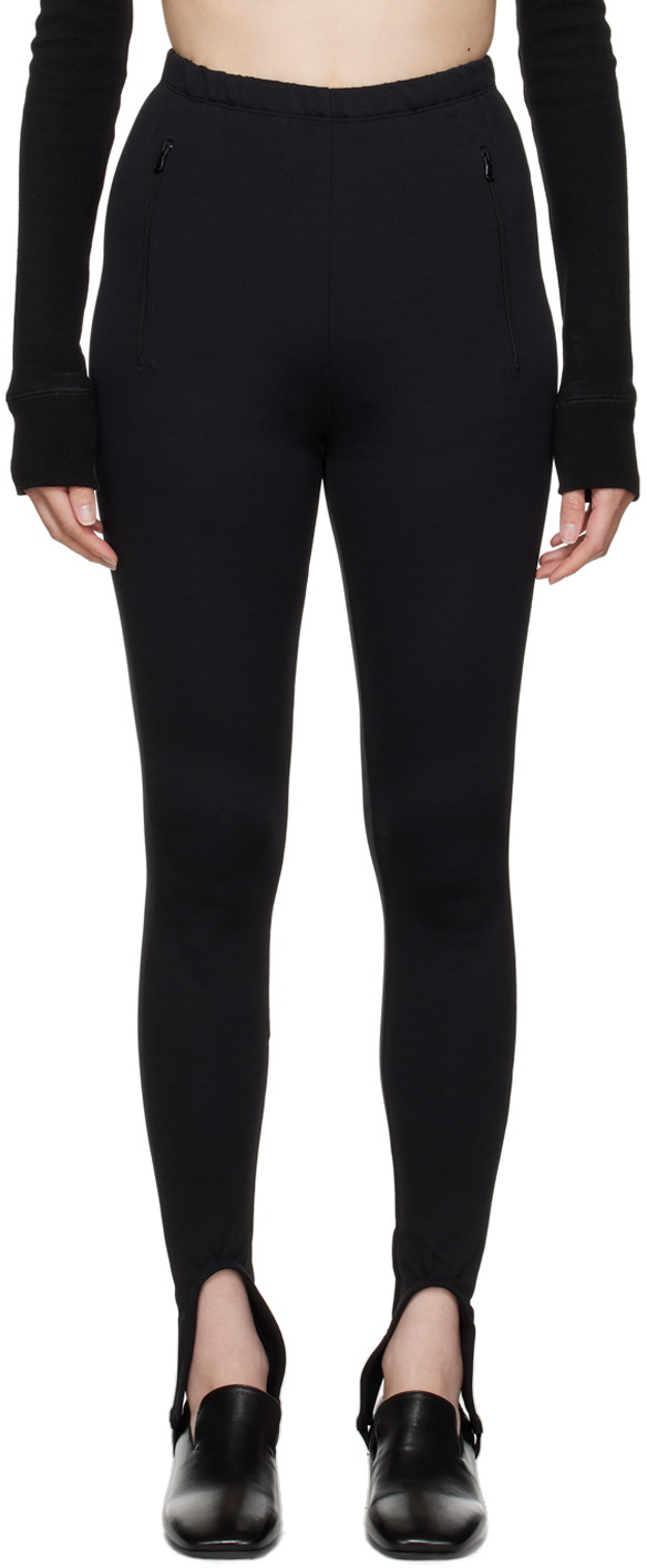 WARDROBE.NYC Black Stirrup Leggings WARDROBE.NYC