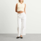 Nothing Written Women's Garine Wool Vest in Ivory
