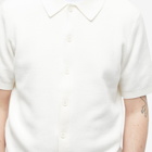 Wax London Men's Tellaro Short Sleeve Knit Shirt in Ecru