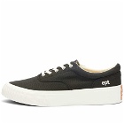 East Pacific Trade Men's Deck Canvas Sneakers in Black