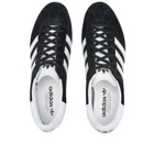 Adidas Men's Gazelle 85 Sneakers in Core Black/White/Gold