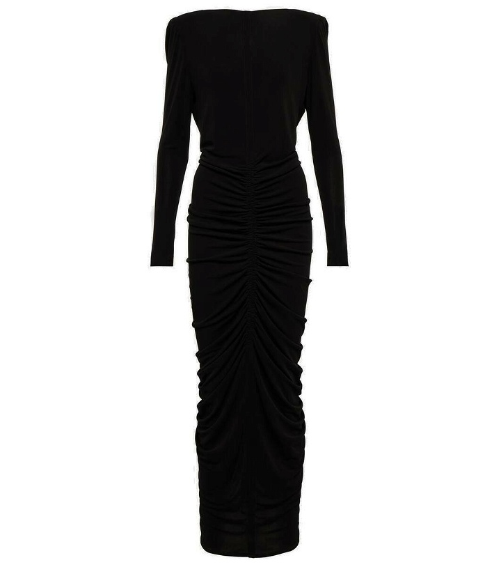 Photo: Givenchy Ruched jersey maxi dress