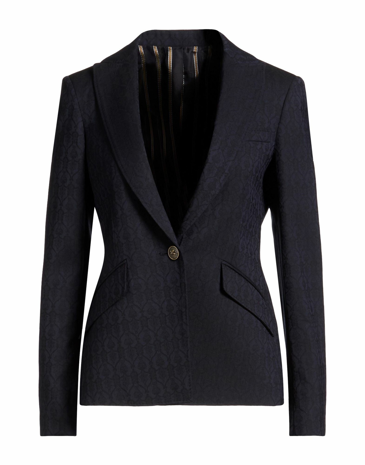 Etro Womens Blazer in Navy