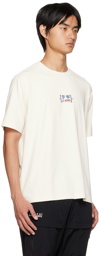 Li-Ning Off-White Printed T-Shirt