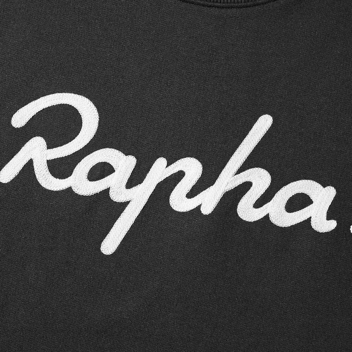 Rapha Men's Logo Pullover Hoody in Charcoal Marl Rapha