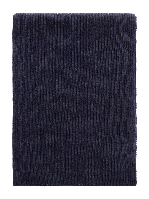Photo: Johnstons of Elgin - Ribbed Cashmere Scarf