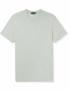 TOM FORD - Lyocell and Cotton-Blend Jersey T-Shirt - Gray