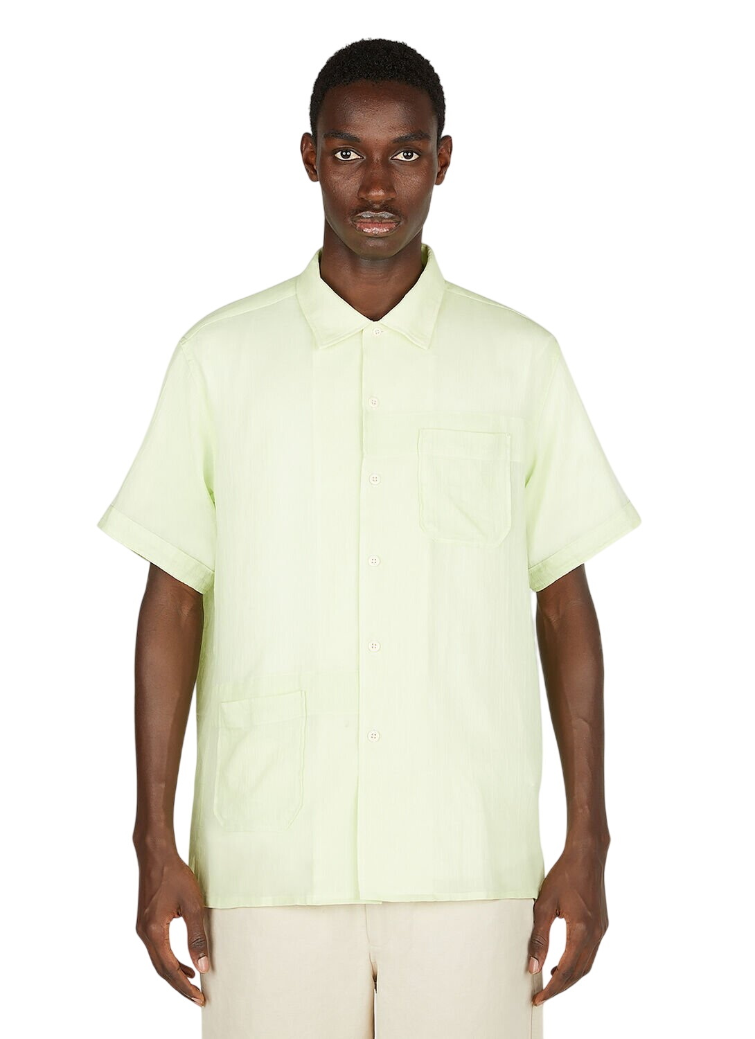 トップス ENGINEERED GARMENTS North Western Shirt Engineered Garments Green North Western Shirt Engineered Garments