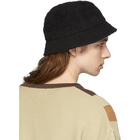 Needles Black Terrycloth Bucket Hat