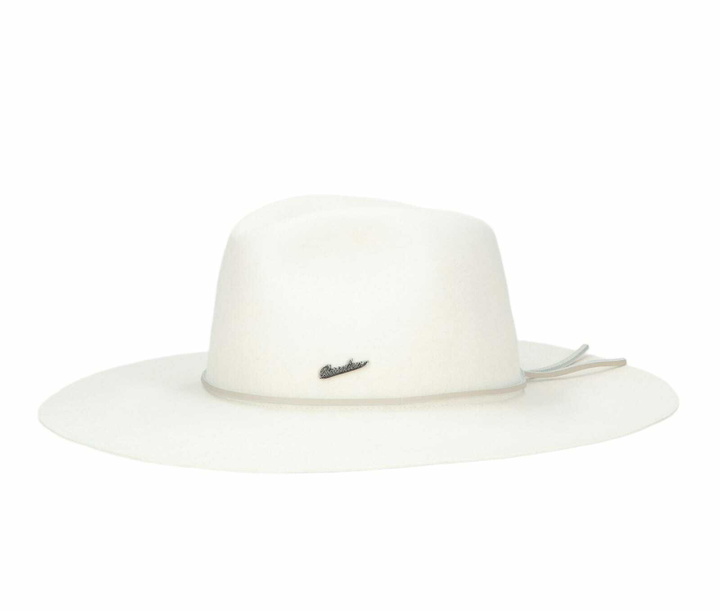 Photo: Borsalino Heath Alessandria Brushed Felt With Leather Hatband