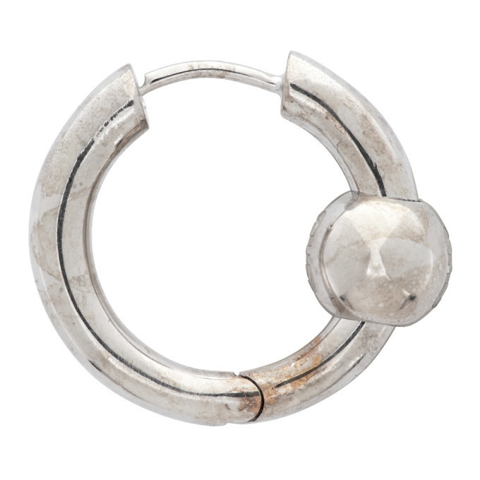 Photo: Balenciaga Silver Force Earring
