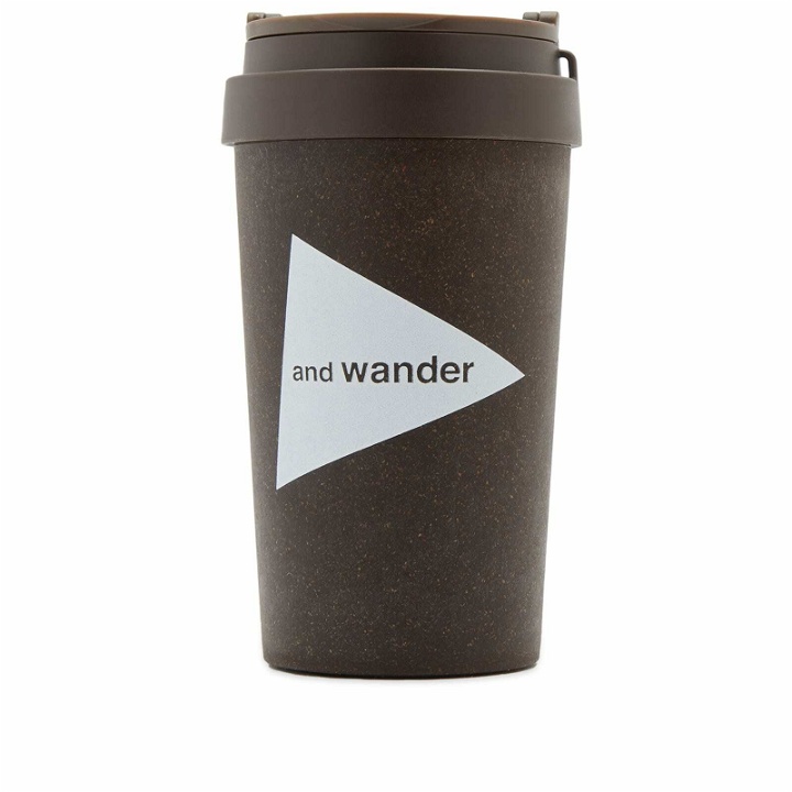 Photo: and wander Men's Coffee Tumbler in Brown