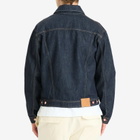 Casablanca Men's Embroidered Monogram Denim Jacket in Blue
