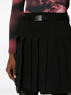 EYTYS Black Kace Pleated Mini Skirt