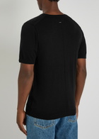 Rag & Bone Aulton Fine-knit T-shirt Black