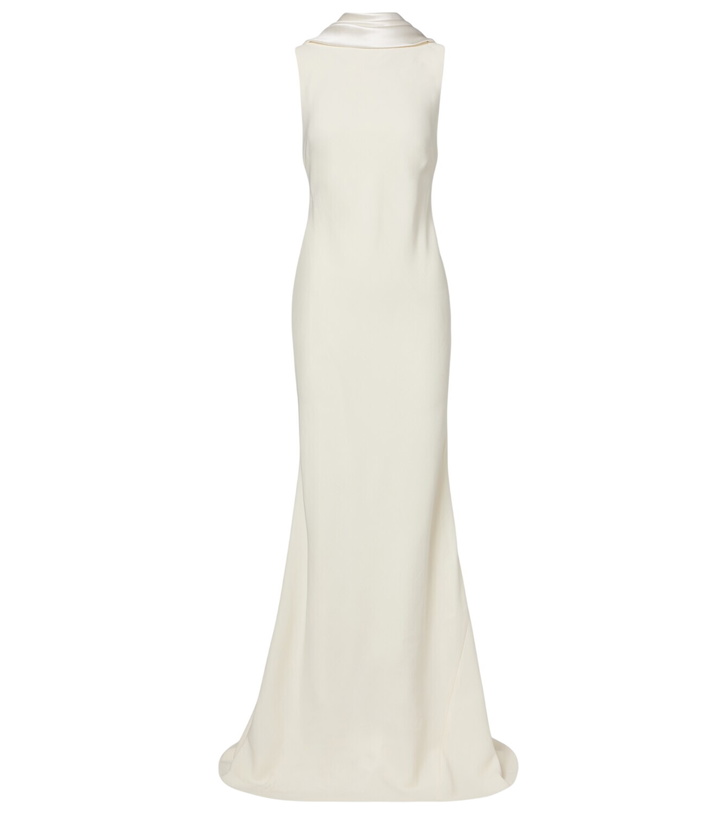 Photo: Danielle Frankel Bridal Miles wool-blend gown