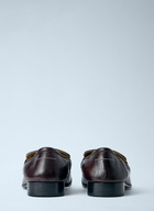 MM6 Maison Margiela Brushed Leather Loafers