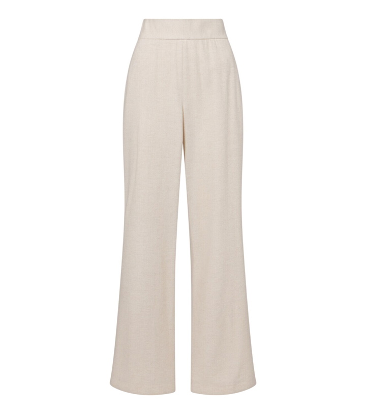 Photo: Eleventy Wool and cashmere wide-leg pants