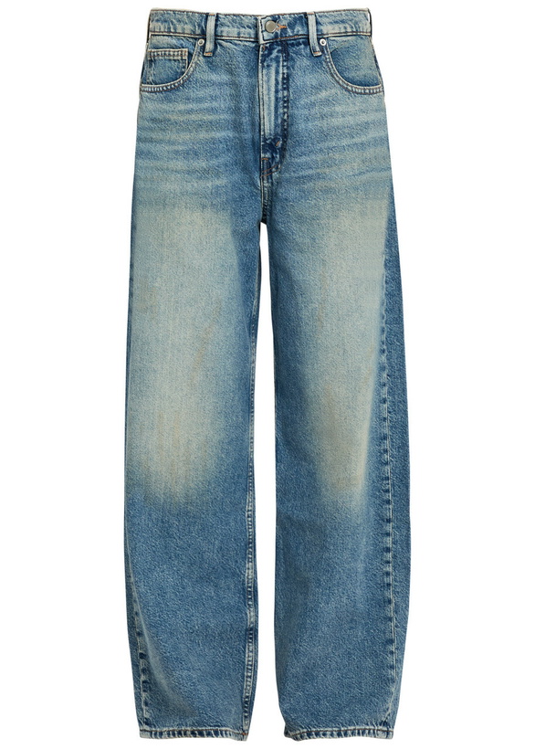Photo: Good American Good Standard Straight-leg Jeans Blue